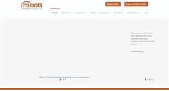 Desktop Screenshot of monti-inc.com
